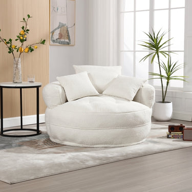 Chenille Sponge single sofa